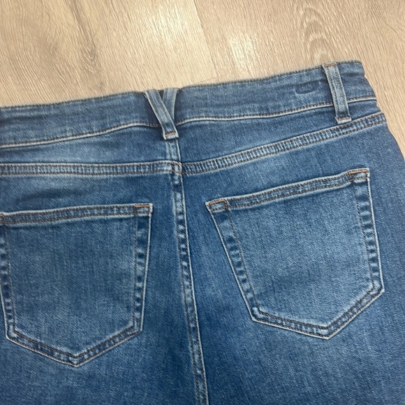 Vineyard Vines High Rise Jean Shorts size 25 elastic mix super comfy! - Picture 4 of 7